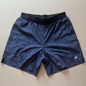 Blue Pattern Fabletics Shorts